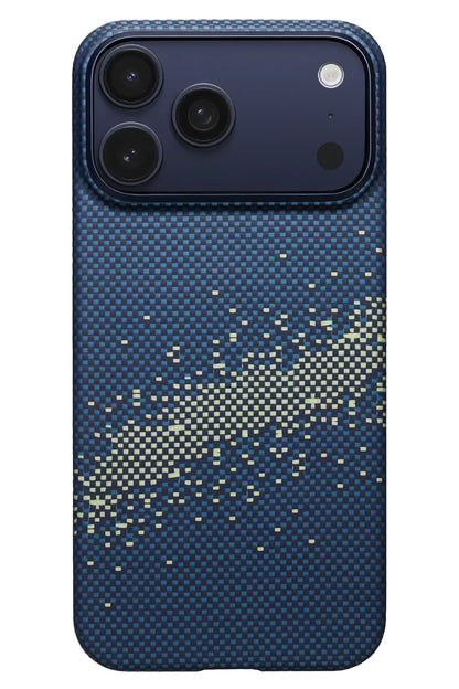 Starpeak iPhone 17 Pro Max MagSafe Uyumlu Aramid Fiber Kılıf Milky Way Galaxy