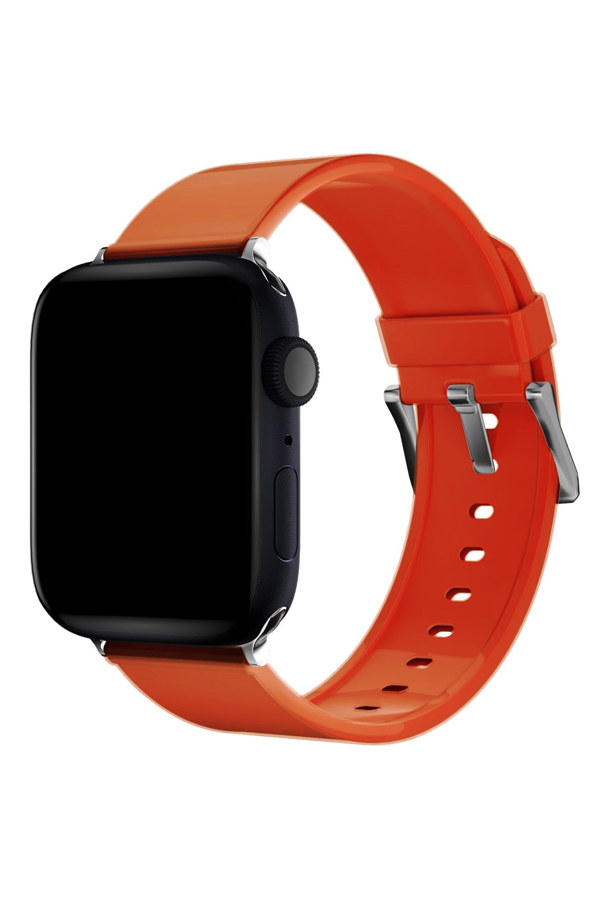 Apple Watch Uyumlu Jina Loop Yumuşak Silikon Kordon Sunset
