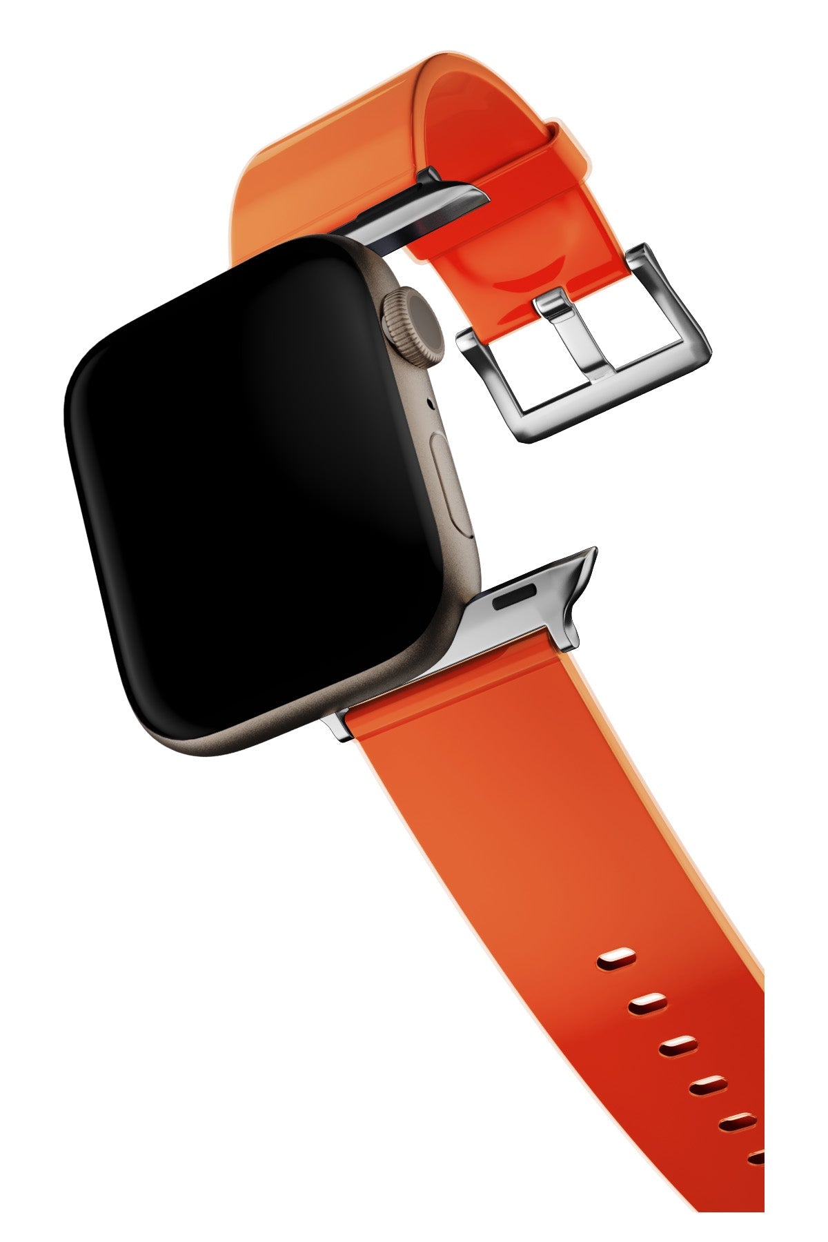 Apple Watch Uyumlu Jina Loop Yumuşak Silikon Kordon Sunset
