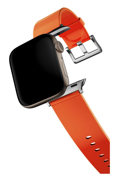 Apple Watch Uyumlu Jina Loop Yumuşak Silikon Kordon Sunset