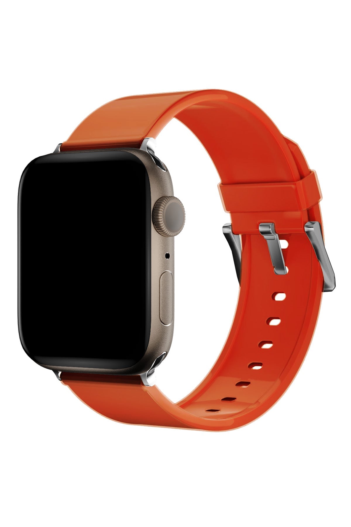 Apple Watch Uyumlu Jina Loop Yumuşak Silikon Kordon Sunset