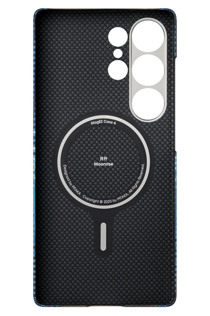 Tactile Woven Galaxy S25 Ultra MagSafe Uyumlu Aramid Fiber Kılıf Moonrise