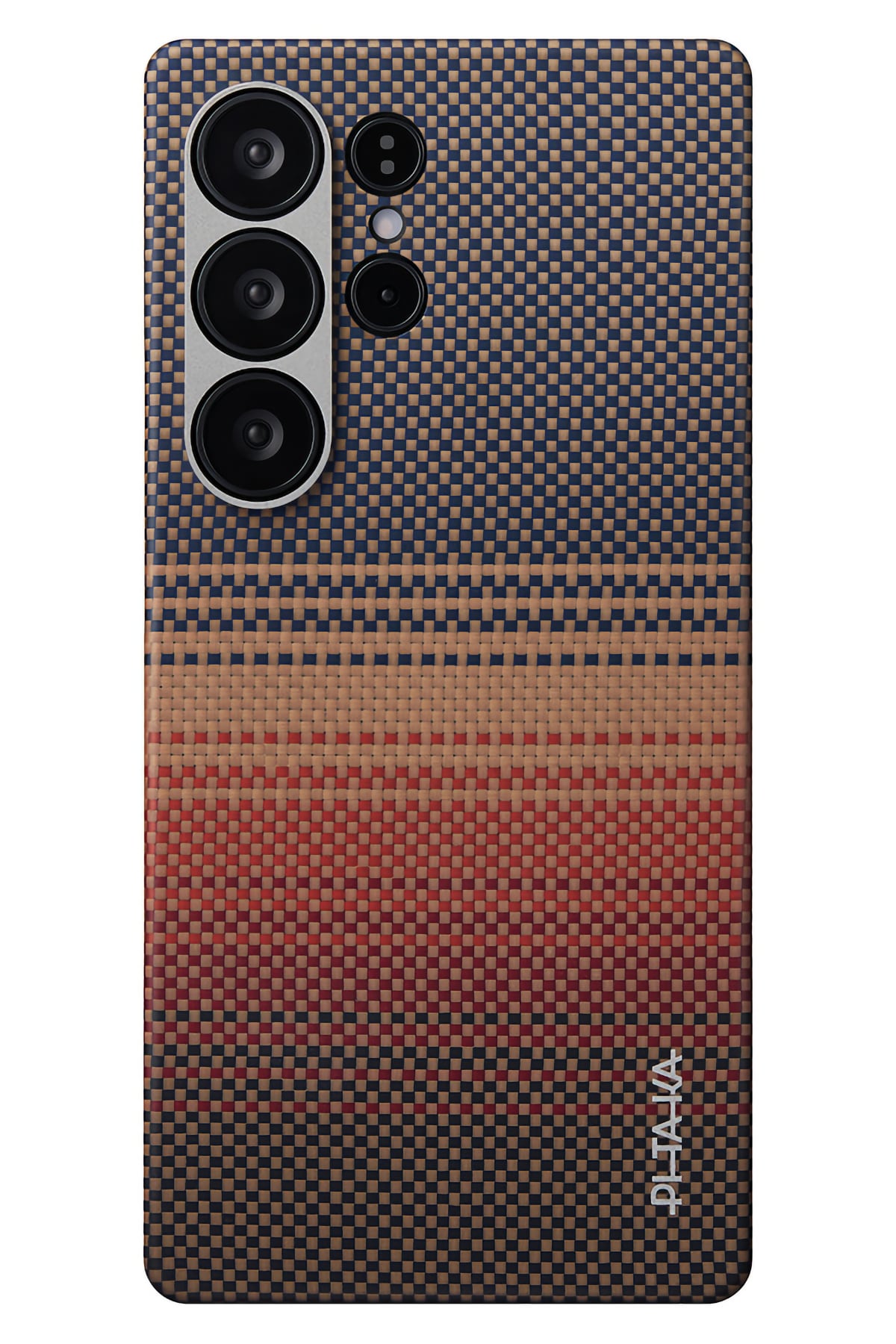 Tactile Woven Galaxy S25 Ultra MagSafe Uyumlu Aramid Fiber Kılıf Sunset