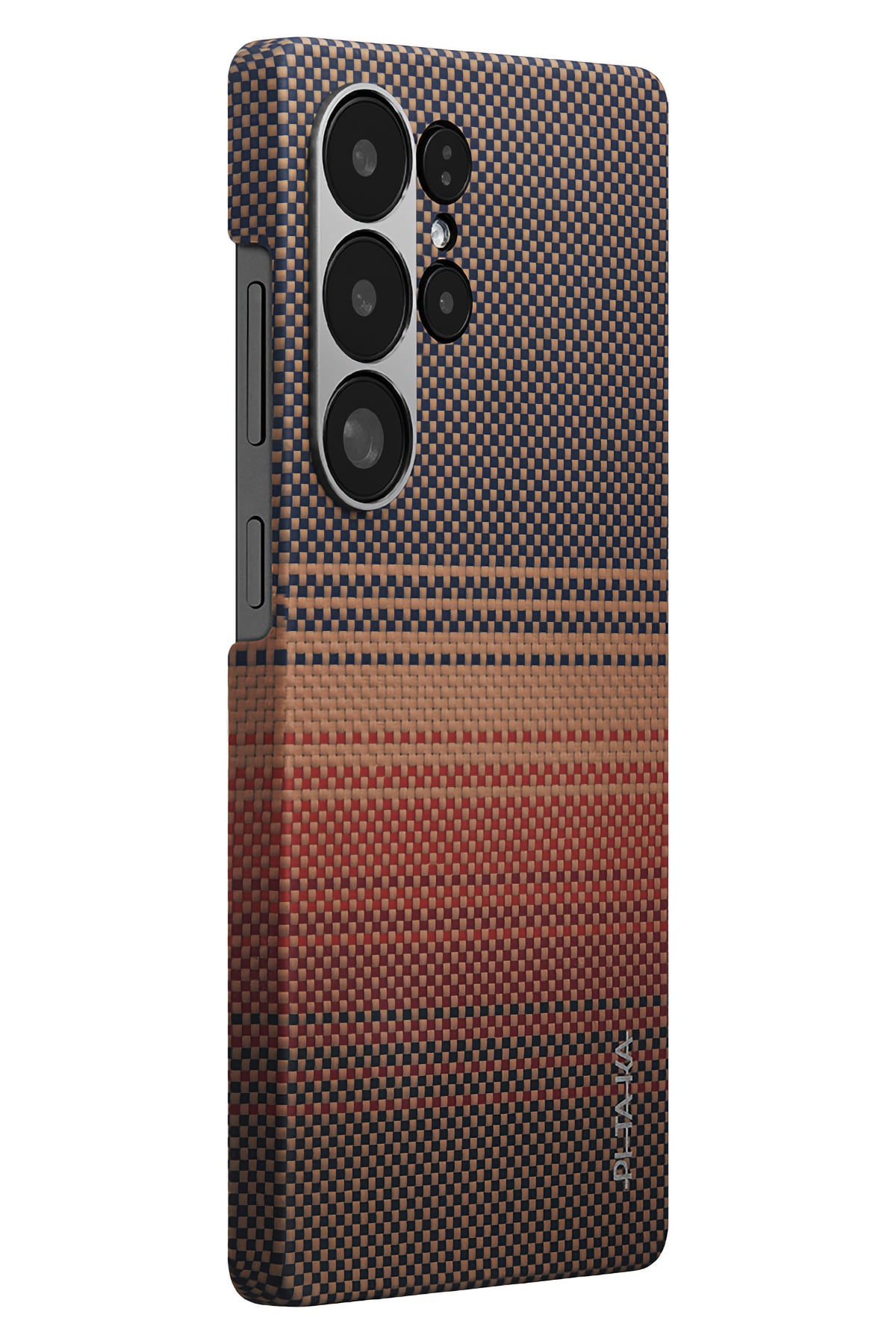 Tactile Woven Galaxy S25 Ultra MagSafe Uyumlu Aramid Fiber Kılıf Sunset