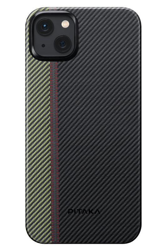 Tactile Woven iPhone 15 Plus MagSafe Uyumlu 600D Aramid Fiber Kılıf Overture