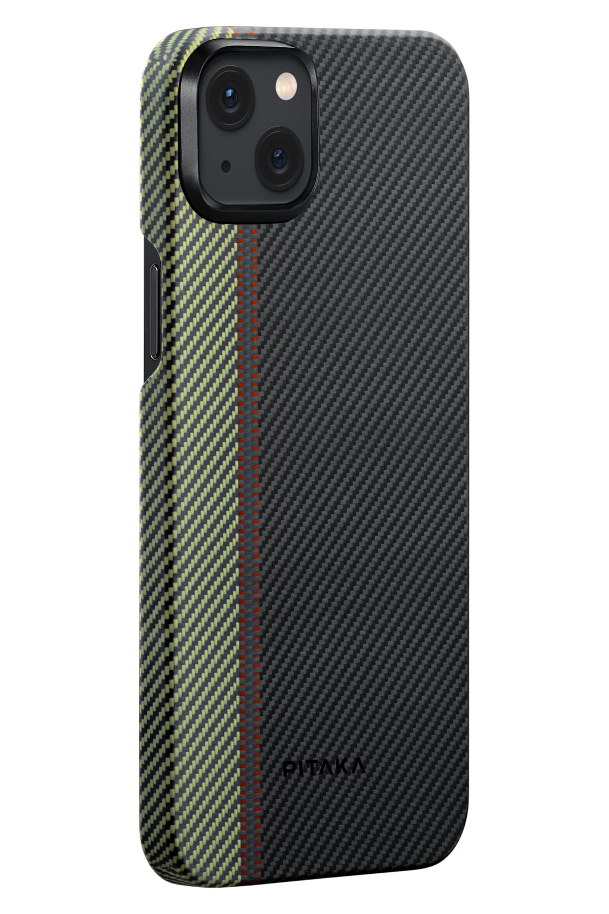 Tactile Woven iPhone 15 Plus MagSafe Uyumlu 600D Aramid Fiber Kılıf Overture