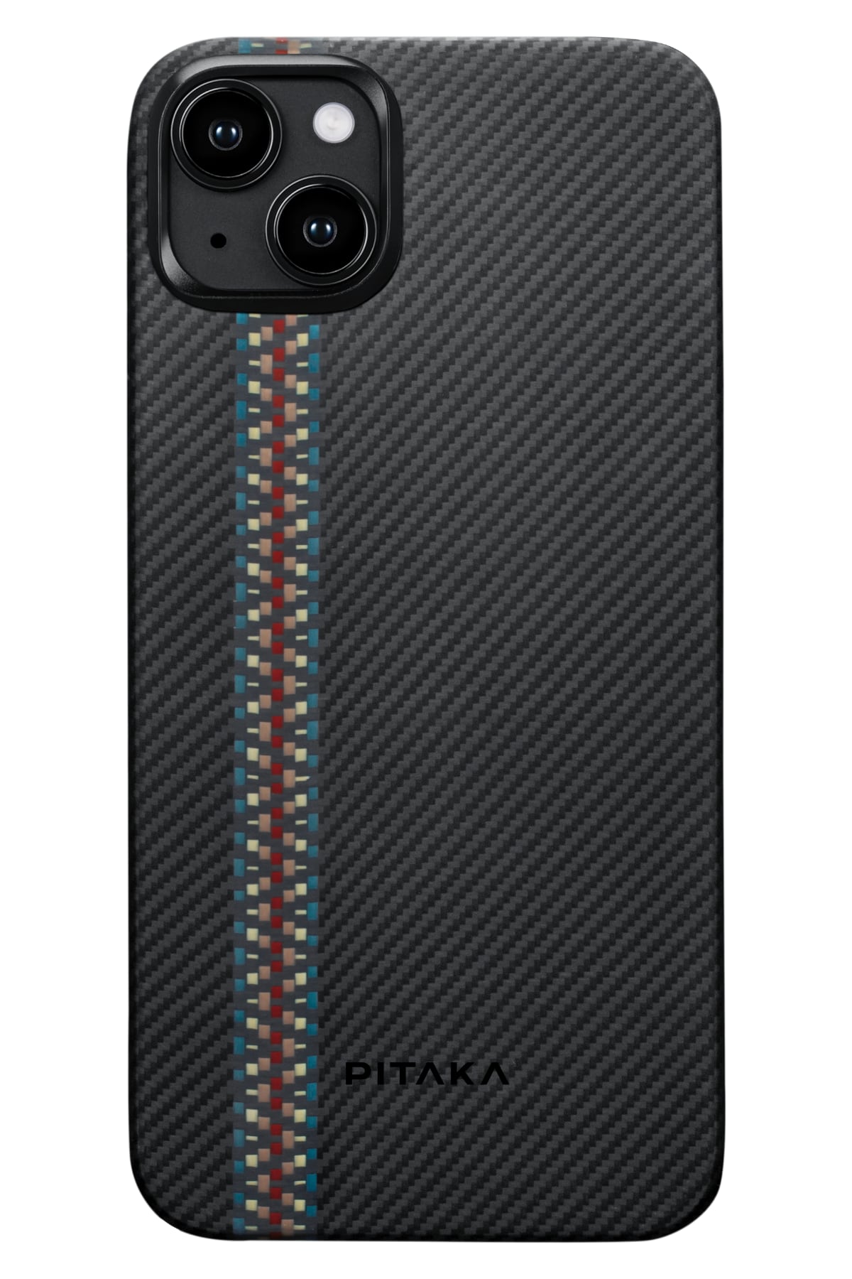 Tactile Woven iPhone 15 Plus MagSafe Uyumlu 600D Aramid Fiber Kılıf Rhapsody