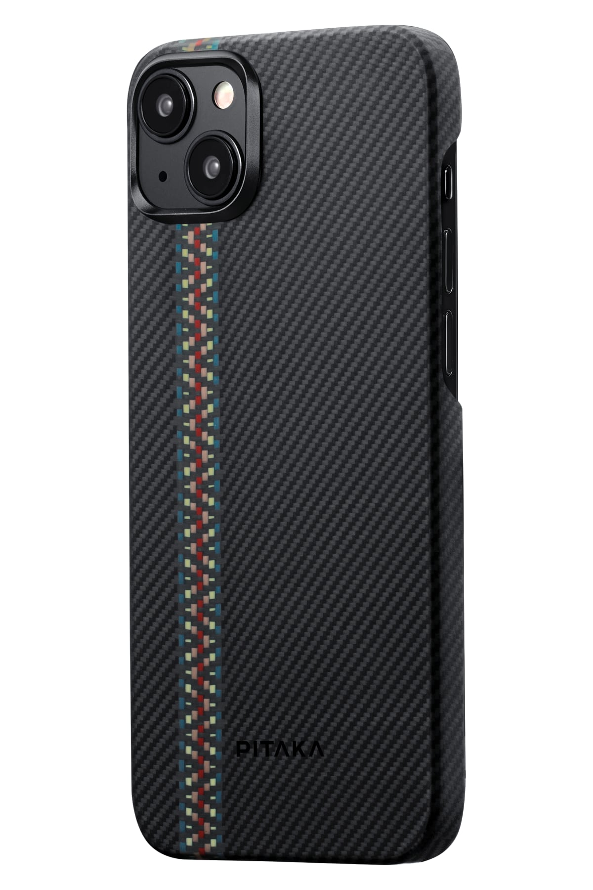 Tactile Woven iPhone 15 Plus MagSafe Uyumlu 600D Aramid Fiber Kılıf Rhapsody
