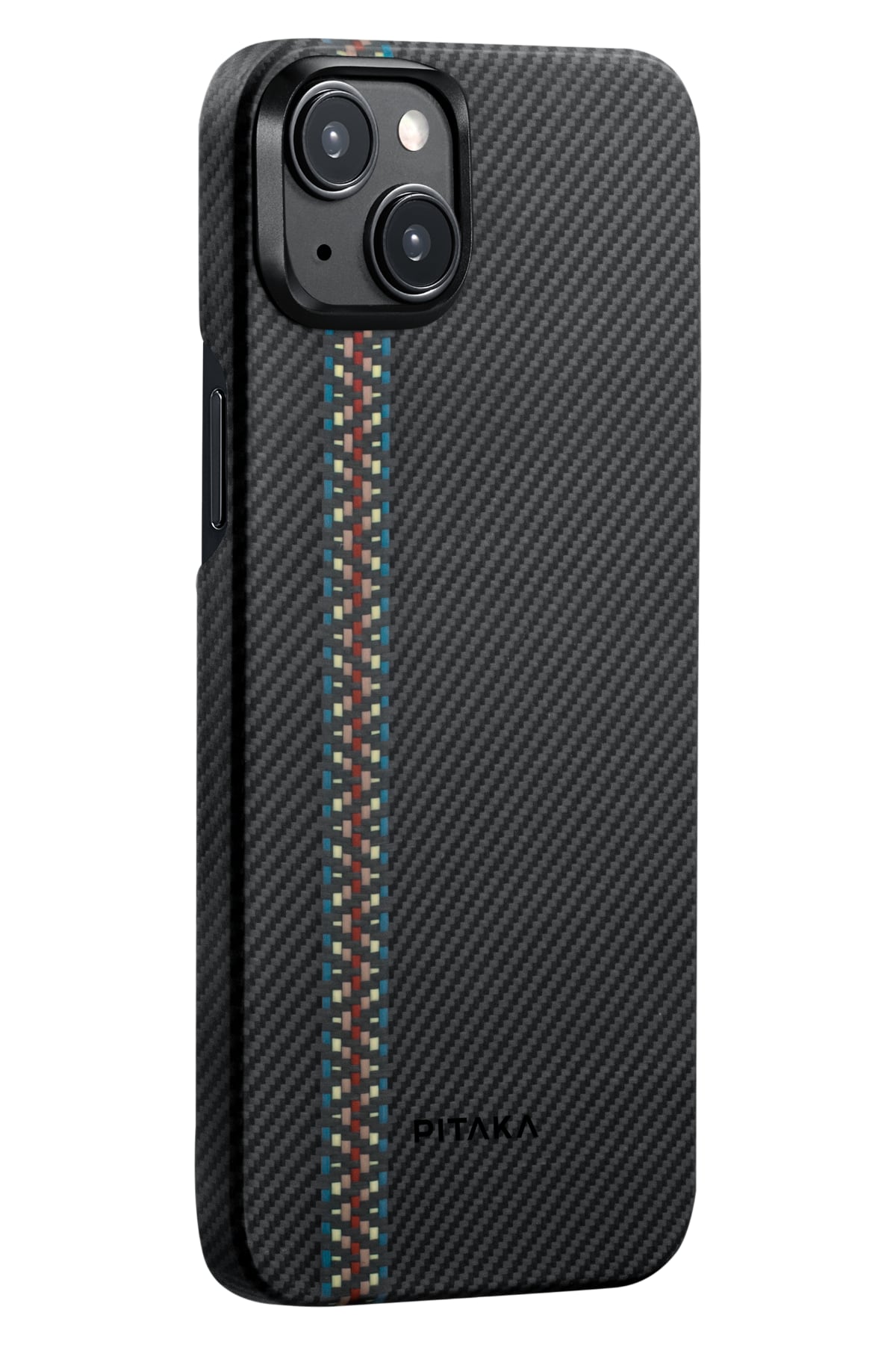 Tactile Woven iPhone 15 Plus MagSafe Uyumlu 600D Aramid Fiber Kılıf Rhapsody