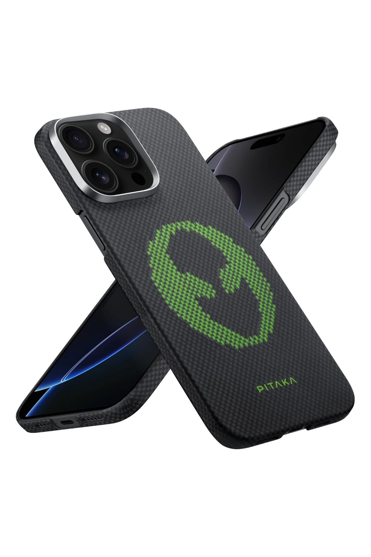 Tactile Woven iPhone 15 Pro MagSafe Uyumlu Kılıf Alien