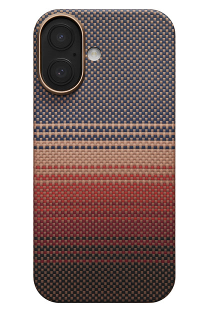 Tactile Woven iPhone 17 MagSafe Uyumlu Kılıf Sunset