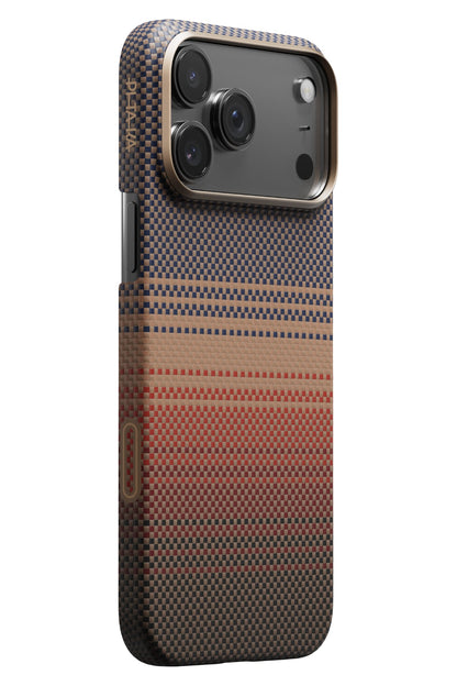 Tactile Woven iPhone 17 Pro MagSafe Uyumlu Kılıf Sunset