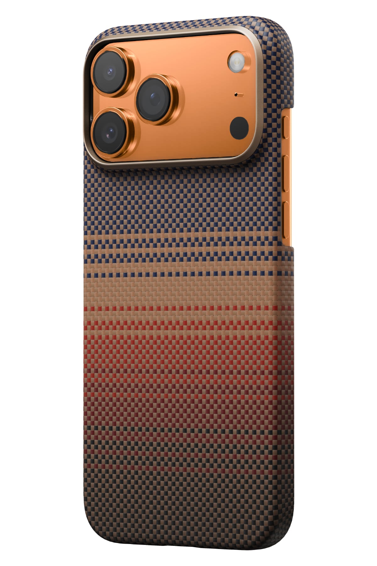Tactile Woven iPhone 17 Pro MagSafe Uyumlu Kılıf Sunset
