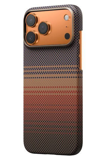 Tactile Woven iPhone 17 Pro MagSafe Uyumlu Kılıf Sunset