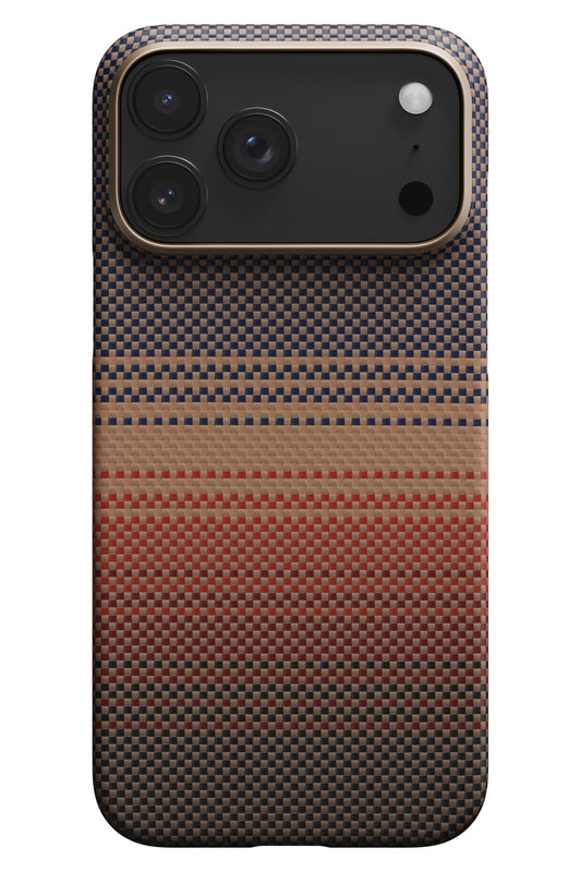 Tactile Woven iPhone 17 Pro Max MagSafe Uyumlu Kılıf Sunset