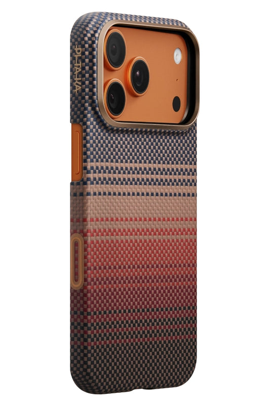 Tactile Woven iPhone 17 Pro Max MagSafe Uyumlu Kılıf Sunset