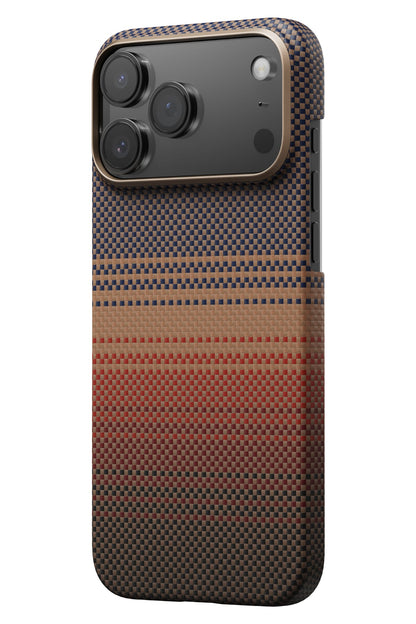 Tactile Woven iPhone 17 Pro Max MagSafe Uyumlu Kılıf Sunset