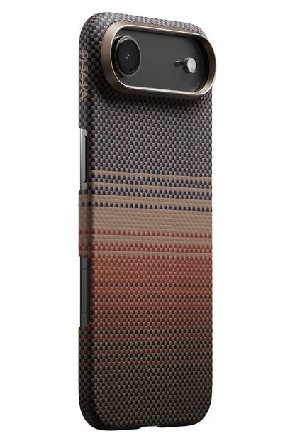 Tactile Woven iPhone 17 Air MagSafe Uyumlu Kılıf Sunset