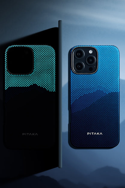 Tactile Woven Lumintex iPhone 15 Pro MagSafe Uyumlu Kılıf Over The Horizon