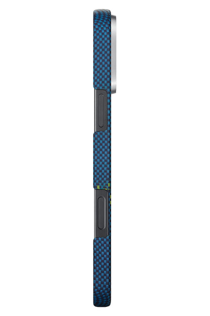 Tactile Woven Lumintex iPhone 15 Pro Max MagSafe Uyumlu Kılıf Milky Way Galaxy