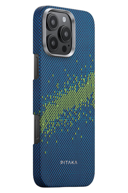 Tactile Woven Lumintex iPhone 16 Pro MagSafe Uyumlu Kılıf Milky Way Galaxy