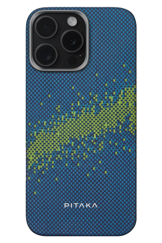 Tactile Woven Lumintex iPhone 16 Pro Max MagSafe Uyumlu Kılıf Milky Way Galaxy