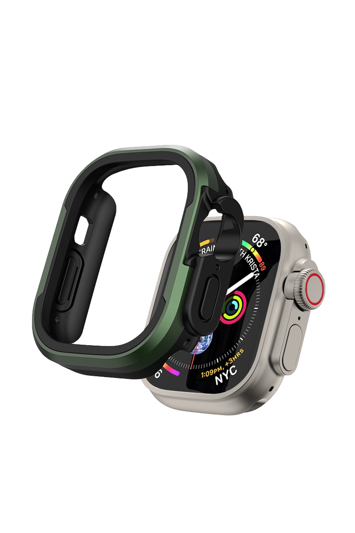 Wiwu Defender Apple Watch Ultra Uyumlu 49mm Kasa Koruyucu Tacuman