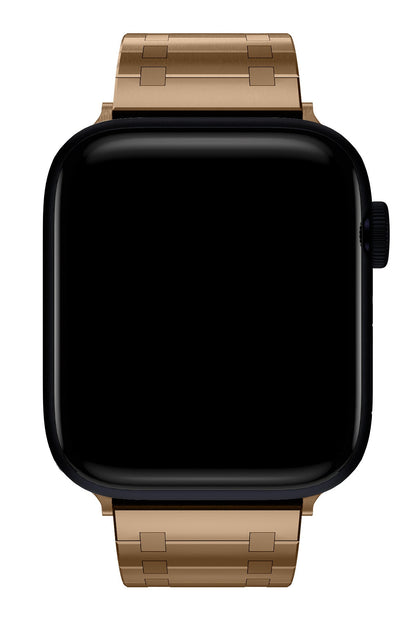 Apple Watch Uyumlu Royal Edition Çelik Kordon Tearose