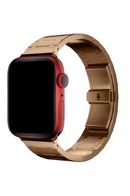 Apple Watch Uyumlu Royal Edition Çelik Kordon Tearose