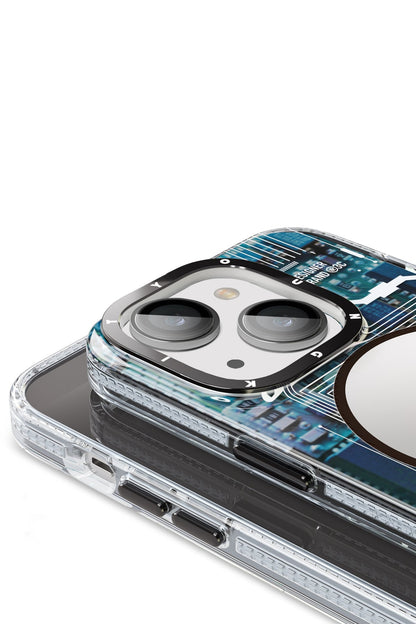 Youngkit Technology iPhone 14 Plus Magsafe Uyumlu Mavi Kılıf