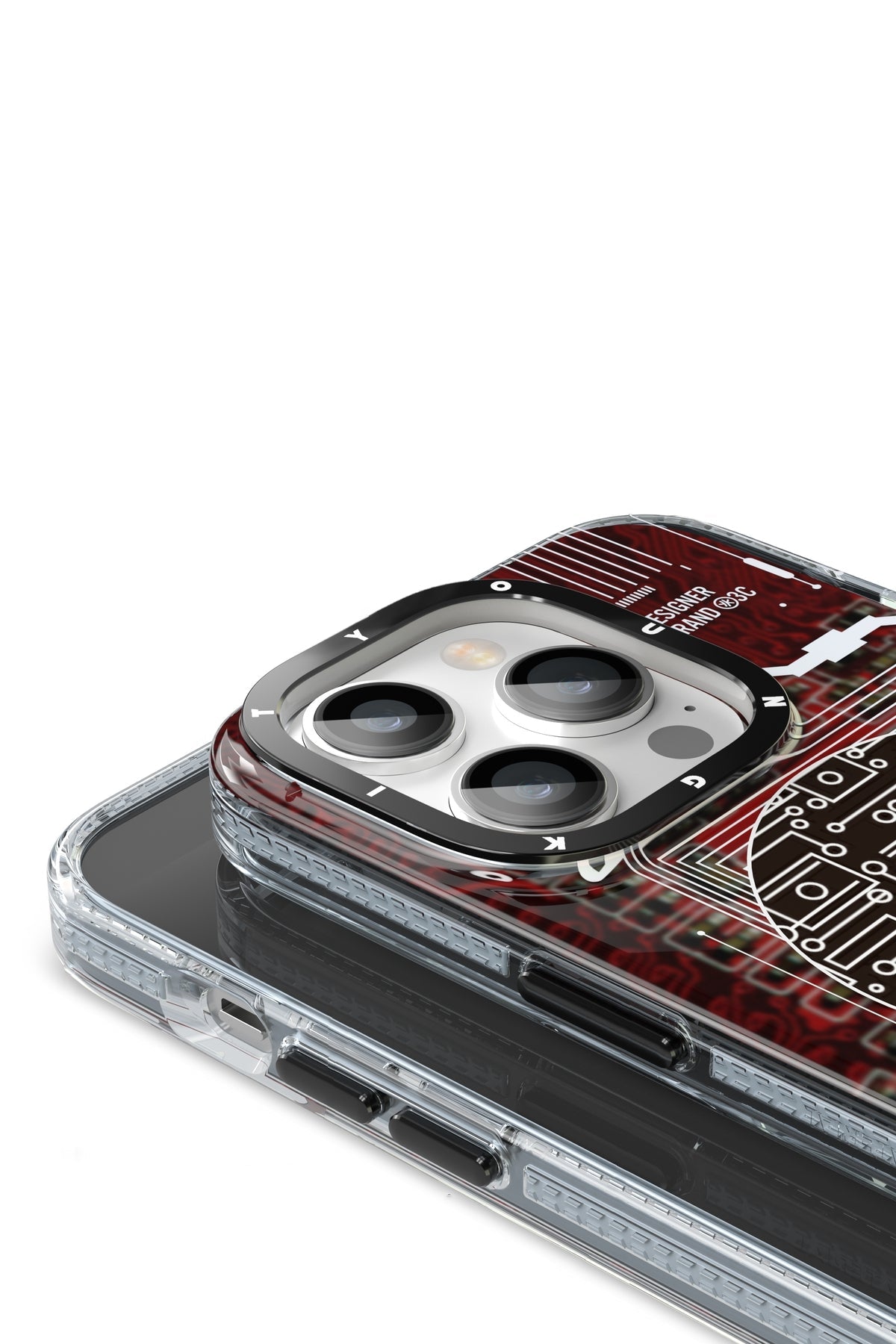 Youngkit Technology iPhone 13 Pro Max Magsafe Uyumlu Kırmızı Kılıf