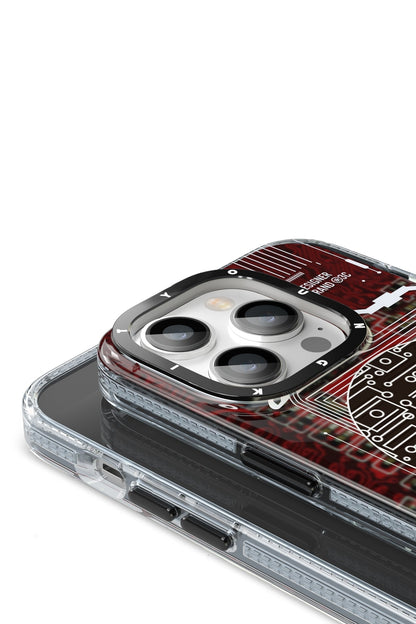 Youngkit Technology iPhone 15 Pro Magsafe Uyumlu Kırmızı Kılıf