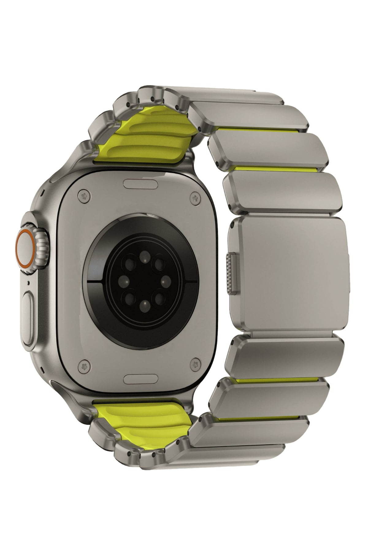 TitaFlex Apple Watch Ultra Uyumlu Titanyum Kordon Pulse
