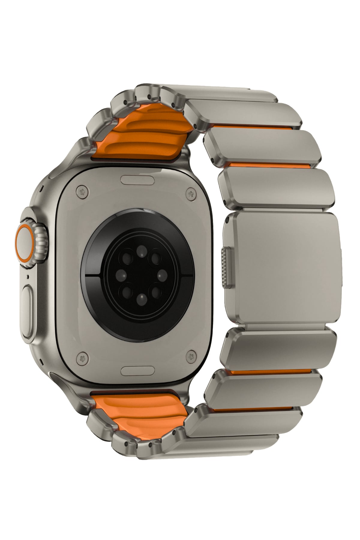 TitaFlex Apple Watch Ultra Uyumlu Titanyum Kordon Spark