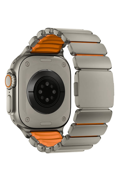 TitaFlex Apple Watch Ultra Uyumlu Titanyum Kordon Spark