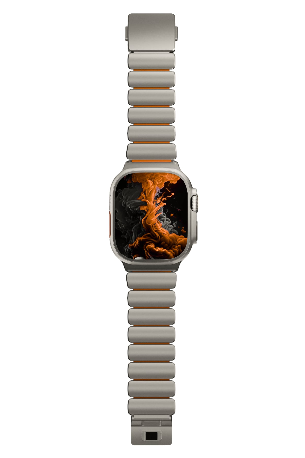 TitaFlex Apple Watch Ultra Uyumlu Titanyum Kordon Spark
