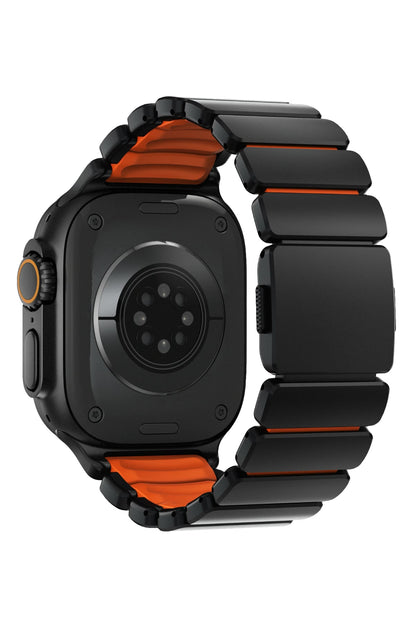 TitaFlex Apple Watch Ultra Uyumlu Titanyum Kordon Torch