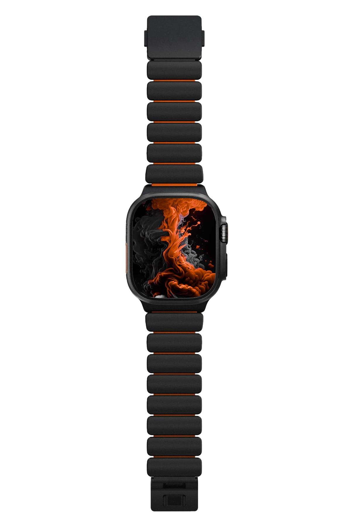 TitaFlex Apple Watch Ultra Uyumlu Titanyum Kordon Torch
