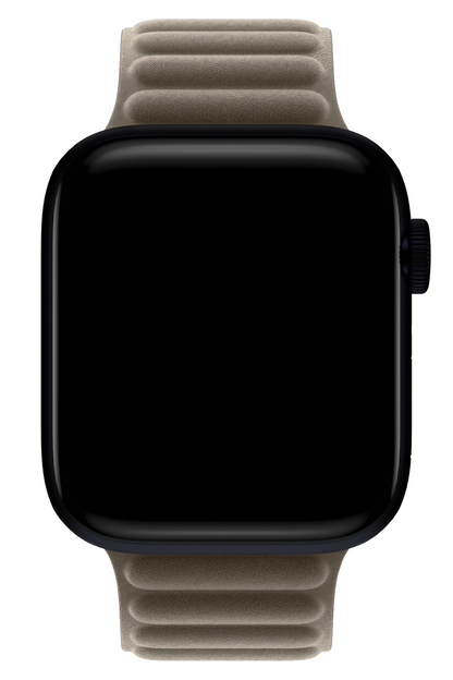 Apple Watch Uyumlu Baklalı Loop Kordon Titanium