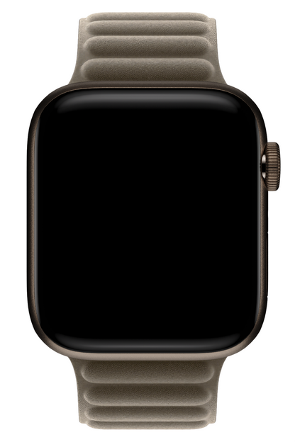 Apple Watch Uyumlu Baklalı Loop Kordon Titanium