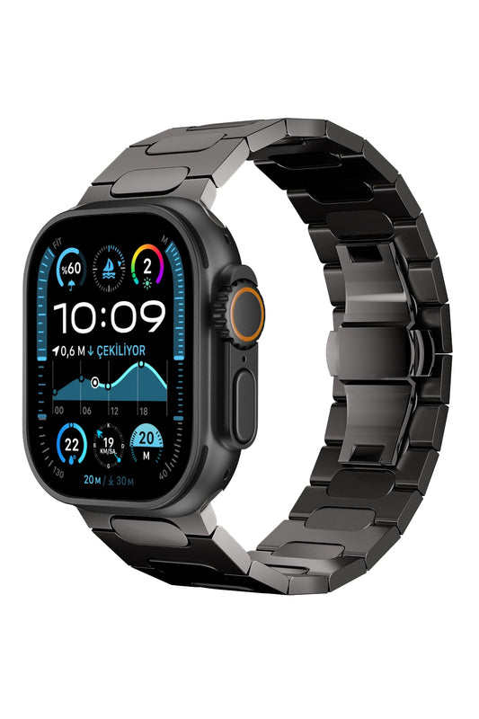 Titanova Apple Watch Uyumlu Titanyum Kordon Arduvaz
