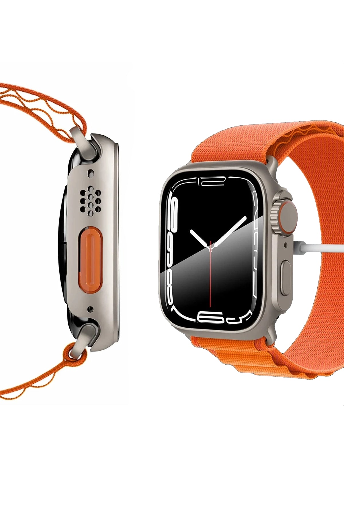 Apple Watch Ultra Dönüştürücü Ekran Koruyucu Kasa