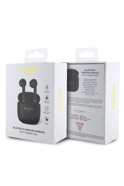 Guess Klasik TWS Bluetooth 5.3 Kablosuz Kulaklık Siyah