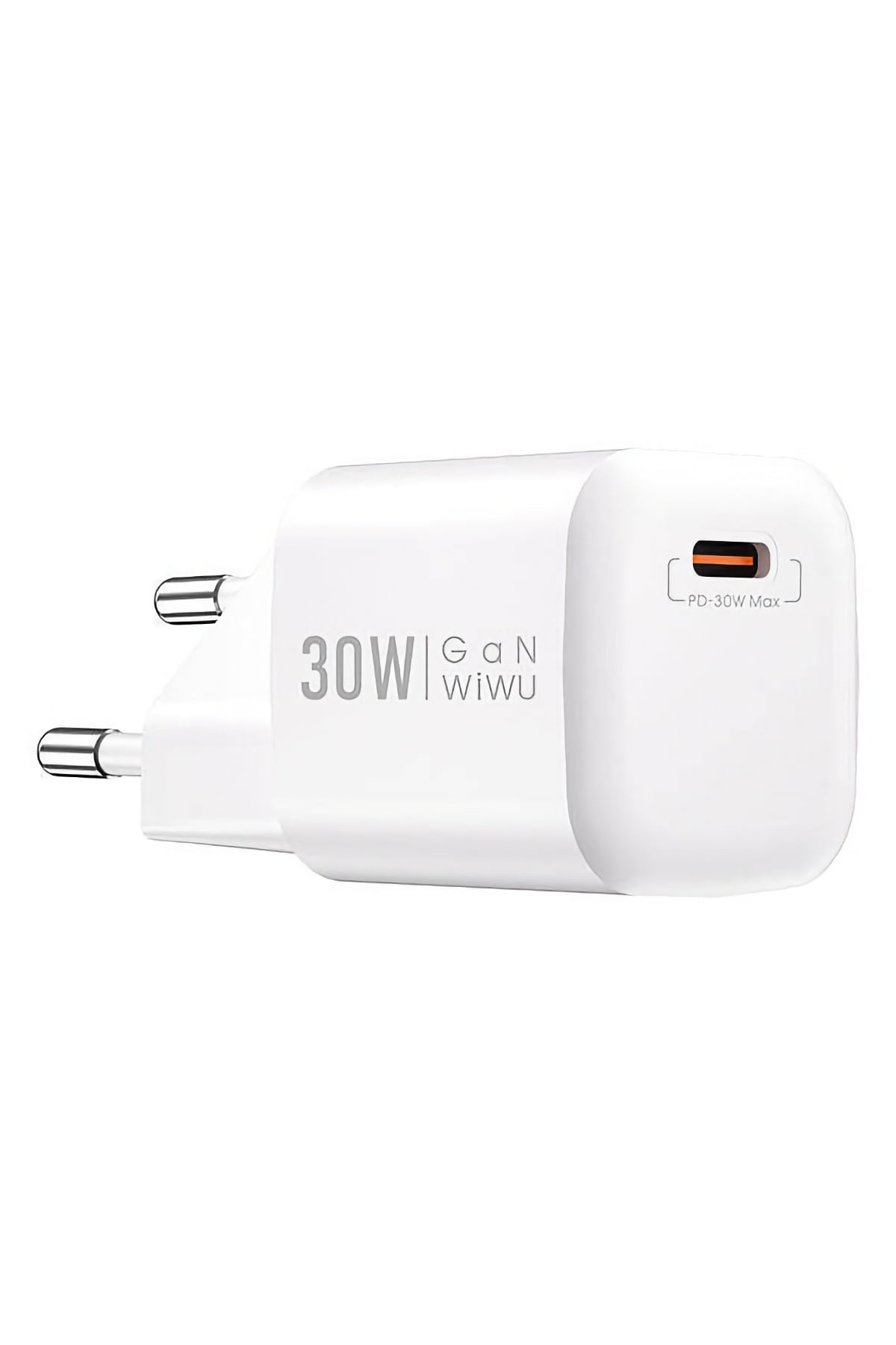 Wiwu Wi-U006 GaN Tech PD Hızlı Şarj Özellikli Seyahat Şarj Başlığı 30W