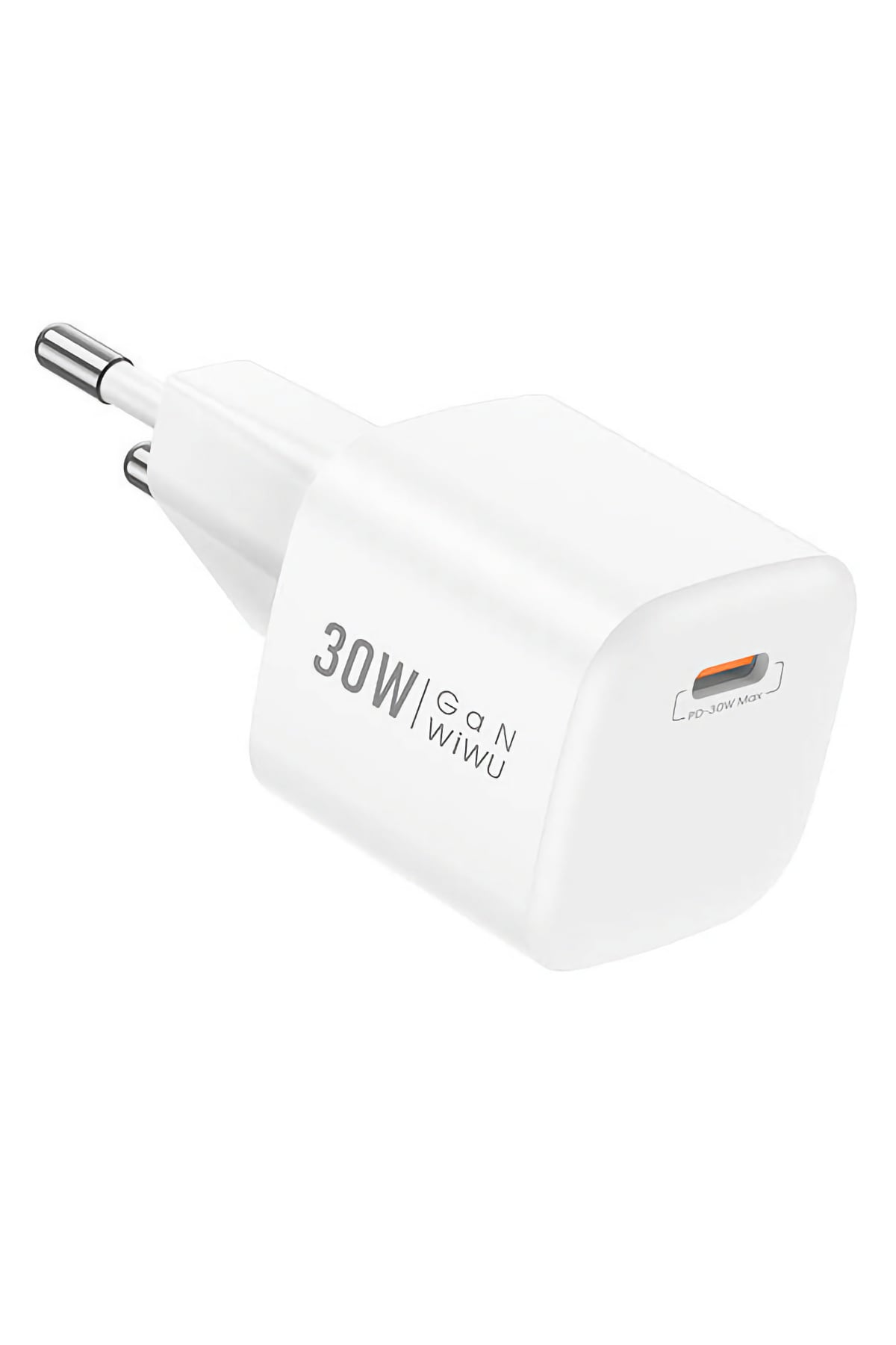 Wiwu Wi-U006 GaN Tech PD Hızlı Şarj Özellikli Seyahat Şarj Başlığı 30W