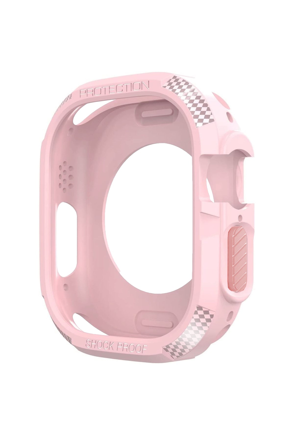 Apple Watch Ultra Uyumlu Armor Kasa Koruyucu Vanilla