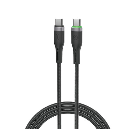 Wi-C069 Orginlink Type-C to Type-C LED Göstergeli PD Hızlı Şarj Kablosu 60W 1M