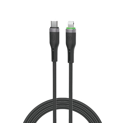 Wi-C070 Orginlink Type-C to Lightning LED Göstergeli PD Hızlı Şarj Kablosu 27W 1M