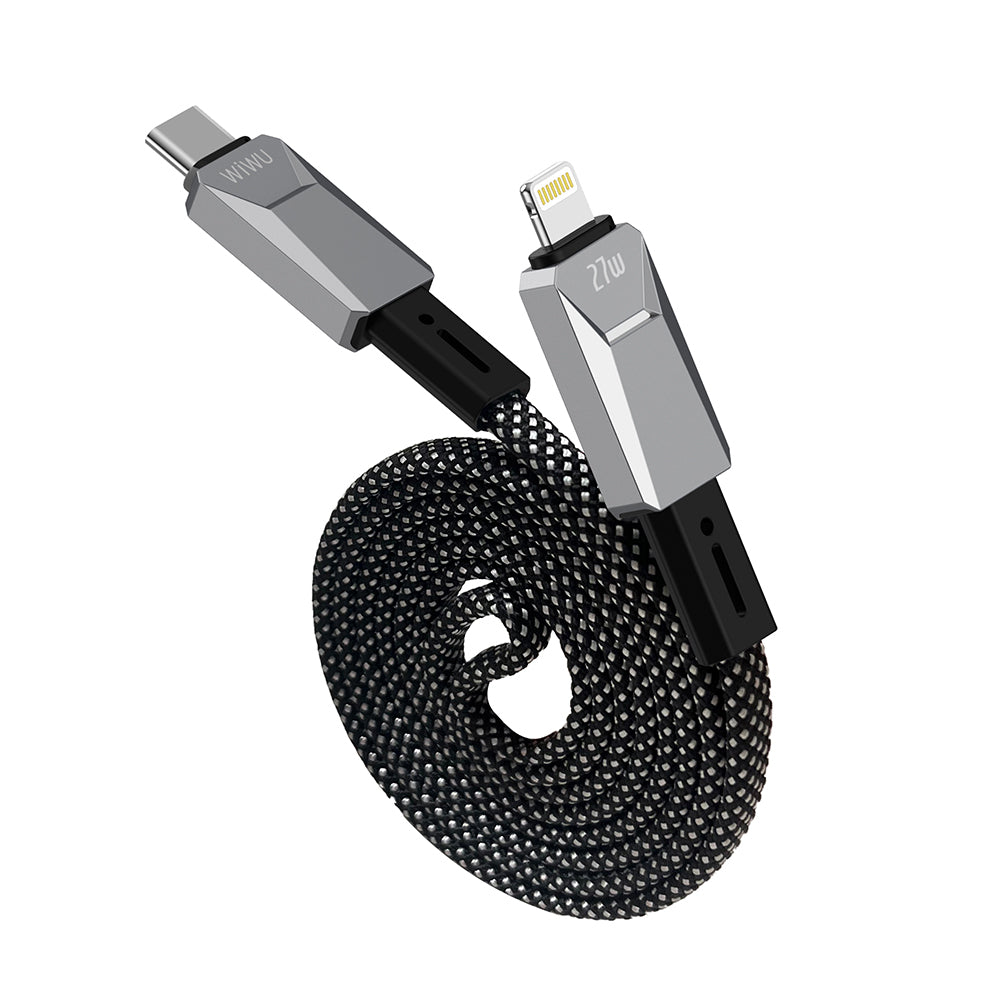 Wi-C077 Cyberlink 27W Type-C to Lightning Hızlı Şarj ve Data Kablosu 1M