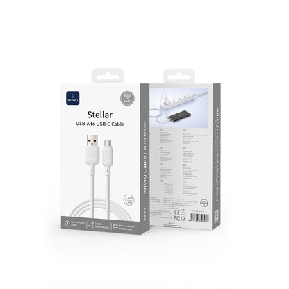 Wi-C088 Stellar USB-A to Type-C Hızlı Şarj Kablosu 1M